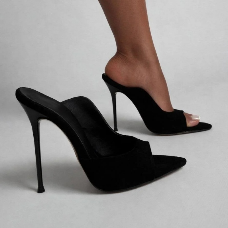 MKKHOU Fashion Pumps New High  - Slip Dress Satin recension och pris