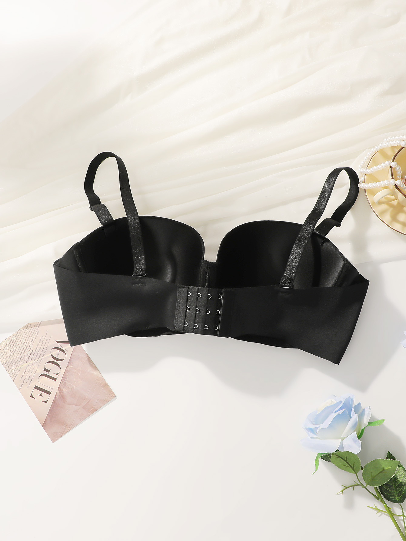 Women Large Bust Plus Size Str - Push Up Bra Padded recension och pris