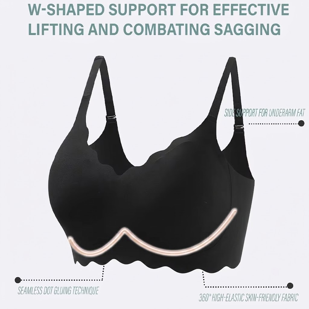 Seamless Wireless Supportive B - Bralette Wireless Soft recension och pris