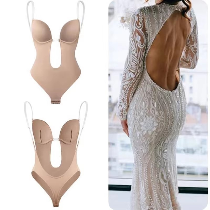 Anti Slip Glue Backless Body S - Push Up Bra Padded recension och pris